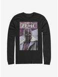 Marvel The Falcon And The Winter Soldier Zemo Poster Long-Sleeve T-Shirt, BLACK, hi-res
