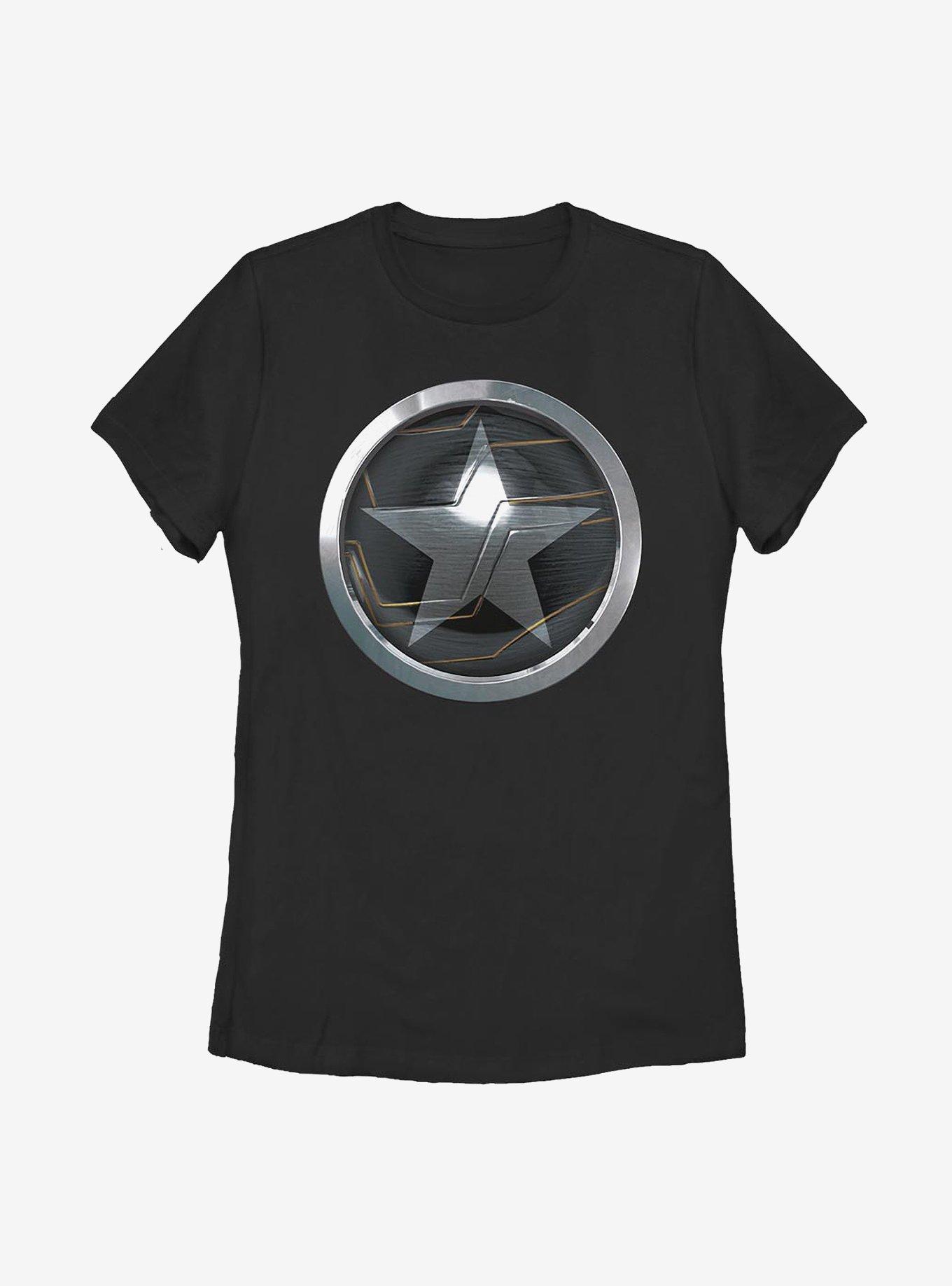 Marvel The Falcon And The Winter Soldier Soldier Logo Womens T-Shirt, , hi-res