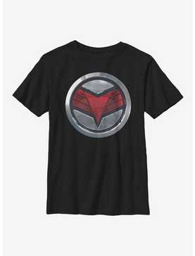 Marvel The Falcon And The Winter Soldier Falcon Logo Youth T-Shirt, , hi-res