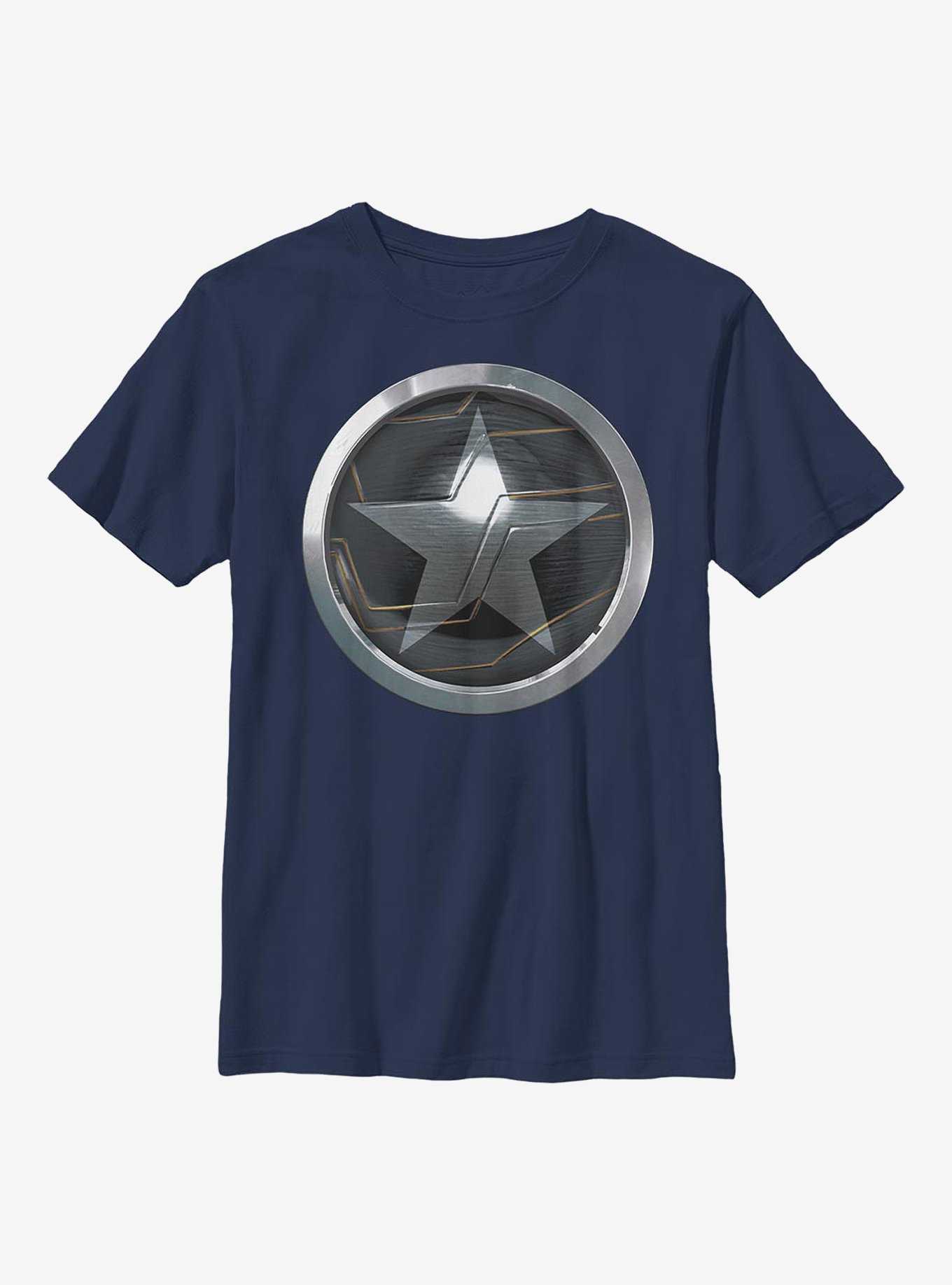 Marvel The Falcon And The Winter Soldier Soldier Logo Youth T-Shirt, , hi-res
