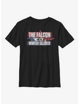 Marvel The Falcon And The Winter Soldier Spray Paint Youth T-Shirt, , hi-res