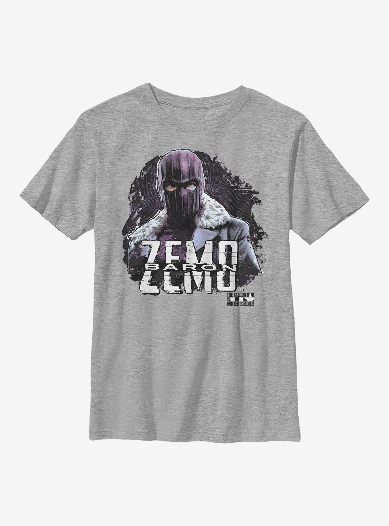 Marvel The Falcon And The Winter Soldier Underworldly Heir Youth T-Shirt, , hi-res