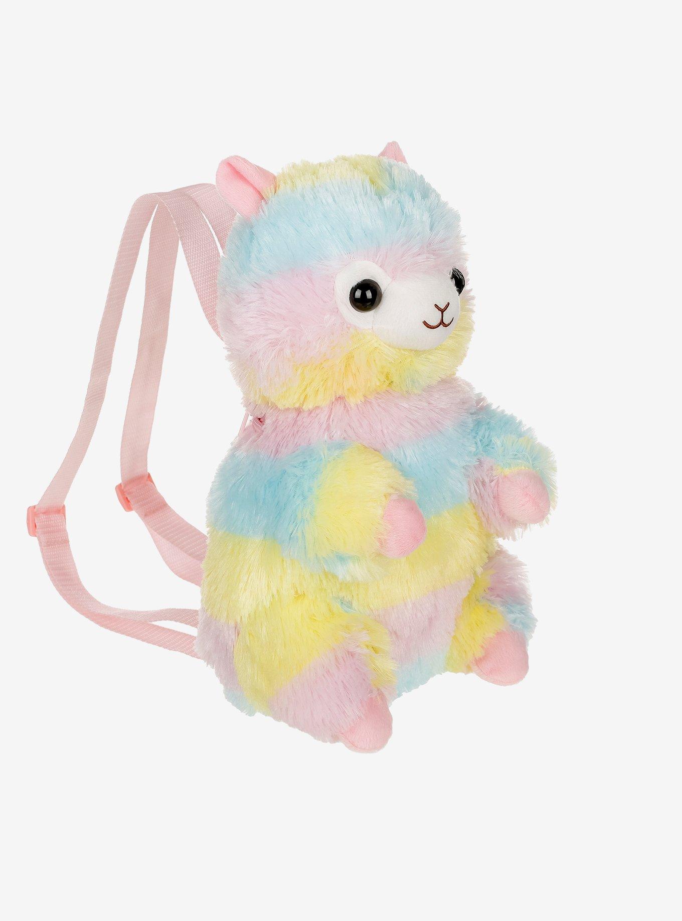 Rainbow Alpaca Backpack , , hi-res
