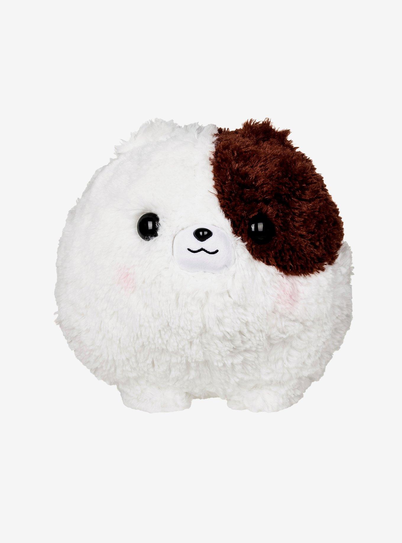 Brown and White Pomeranian Plush, , hi-res