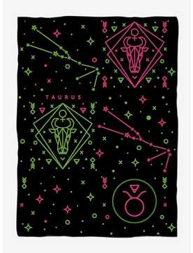 Taurus Astrology Weighted Blanket, , hi-res
