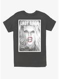 Lady Gaga Born This Way Album T-Shirt, CHARCOAL, hi-res