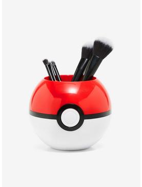 Pokemon Poke Ball Makeup Brush Set, , hi-res