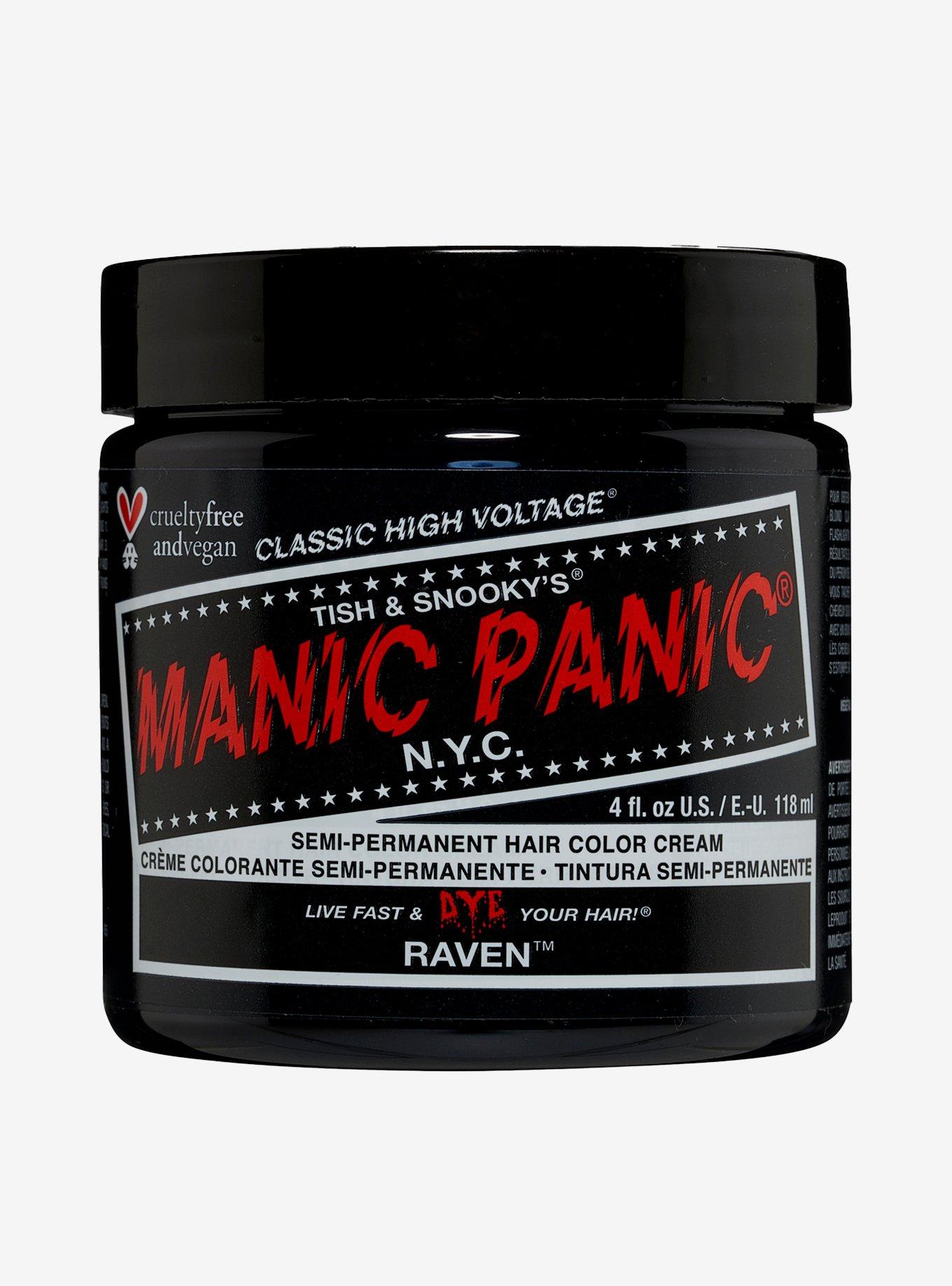 Manic Panic Raven Classic High Voltage Semi-Permanent Hair Dye, , hi-res