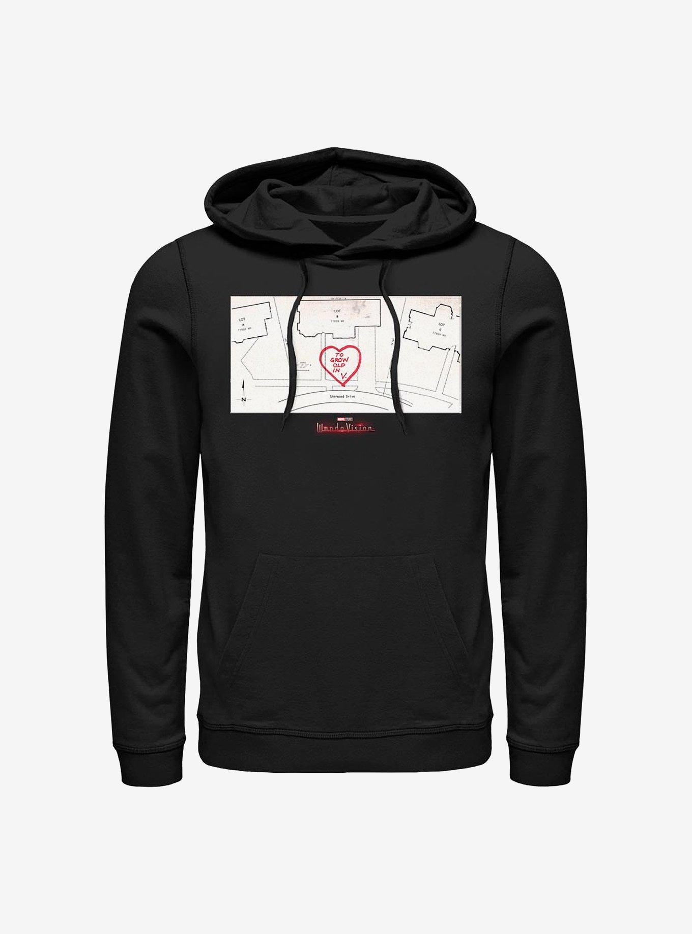 Marvel WandaVision To Grow Old Hoodie, , hi-res