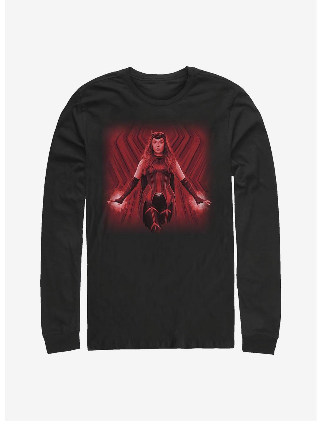 Marvel WandaVision Scarlet Witch Power Long-Sleeve T-Shirt, BLACK, hi-res