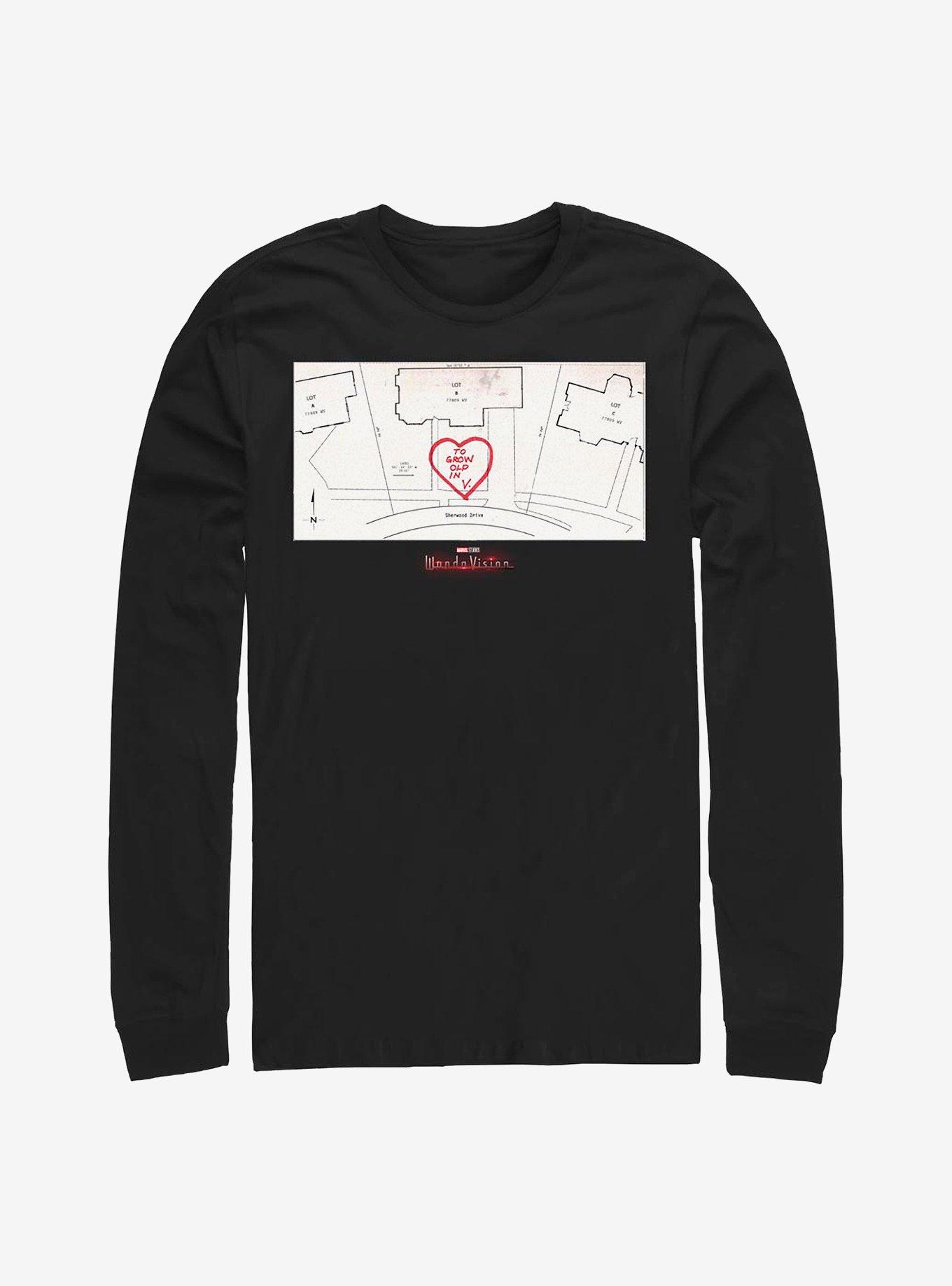 Marvel WandaVision To Grow Old Long-Sleeve T-Shirt, , hi-res