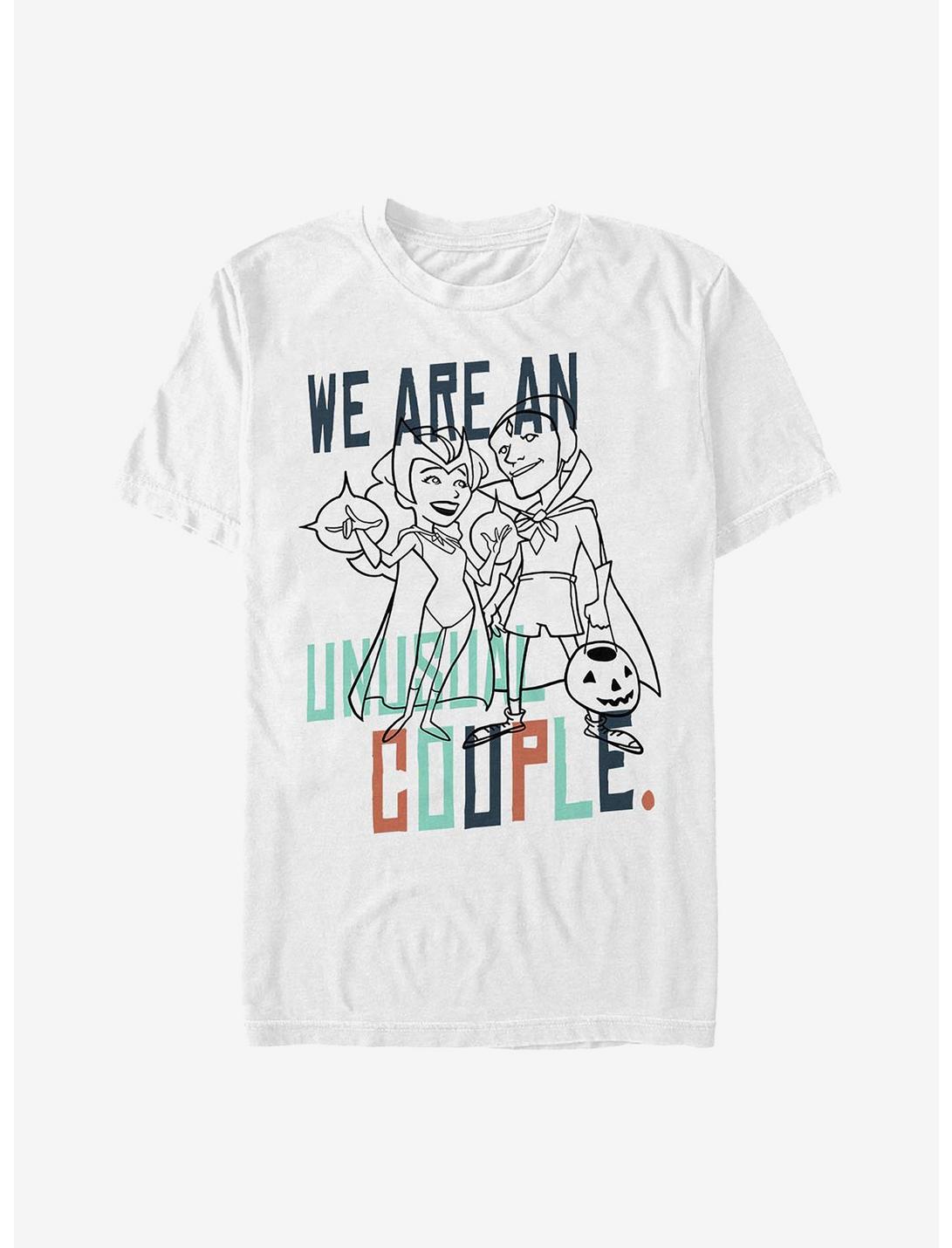 Marvel WandaVision We Are An Unusual Couple T-Shirt, WHITE, hi-res