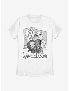 Marvel WandaVision Character Panels Womens T-Shirt, , hi-res