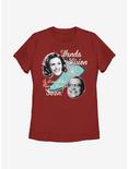 Marvel WandaVision Classic Wanda Womens T-Shirt, RED, hi-res