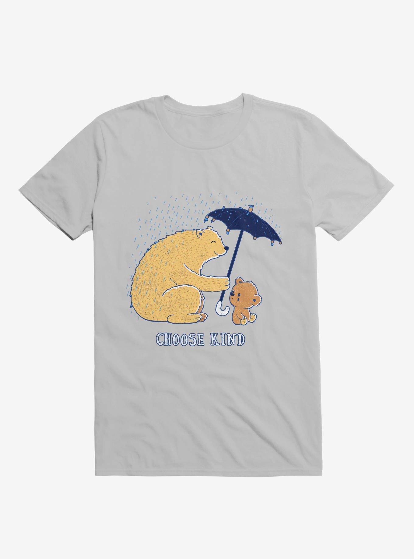 Choose Kind Ice Grey T-Shirt, , hi-res