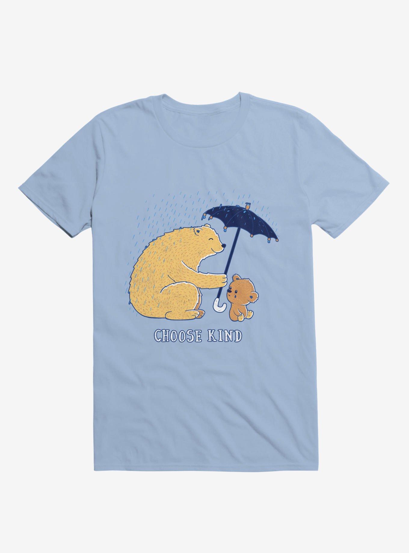 Choose Kind Light Blue T-Shirt, LIGHT BLUE, hi-res