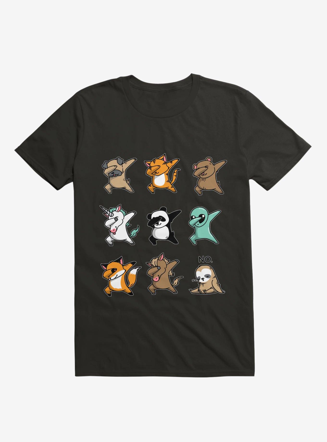 THRDLESS Dabbing Party Black T-Shirt