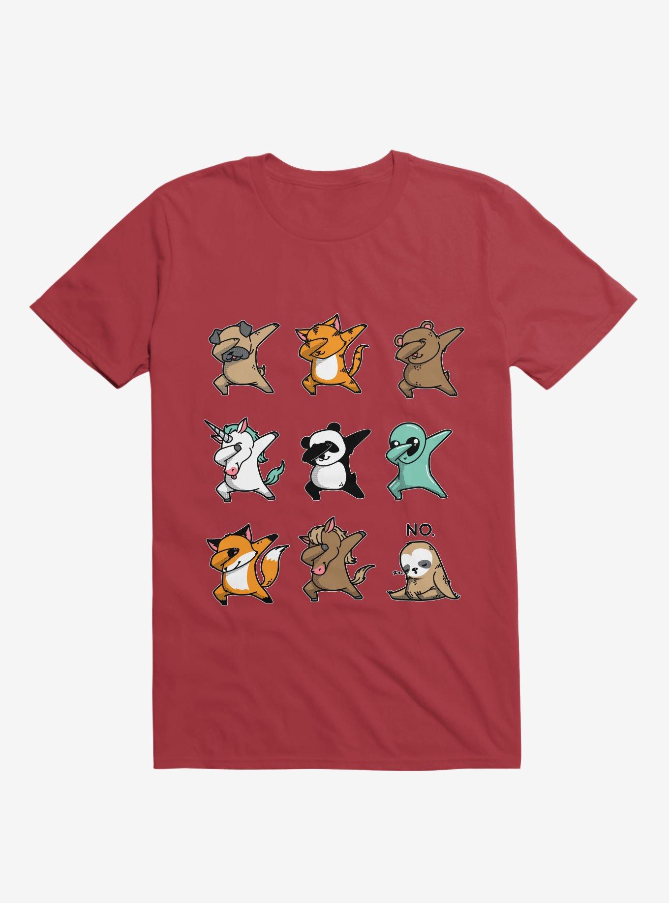 Dabbing Party Red T-Shirt, , hi-res