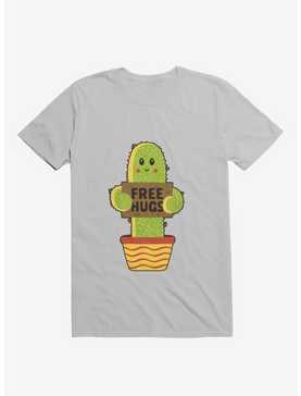 Free Hugs Cactus Ice Grey T-Shirt, , hi-res