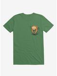 Sloth In A Pocket T-Shirt, KELLY GREEN, hi-res