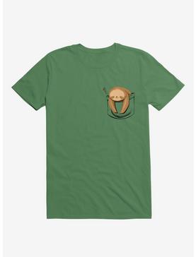 Sloth In A Pocket T-Shirt, , hi-res