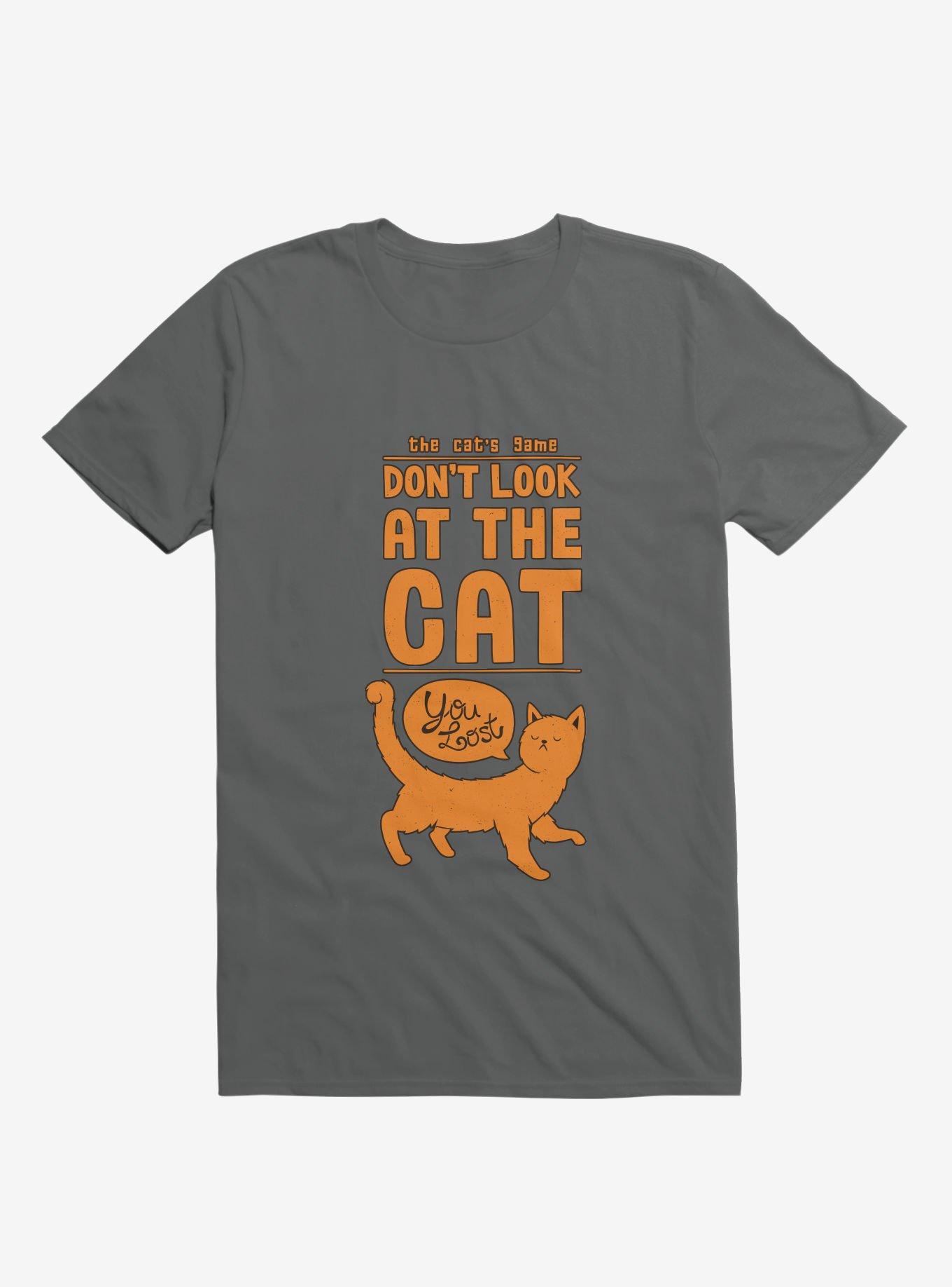 The Cat's Game T-Shirt, CHARCOAL, hi-res