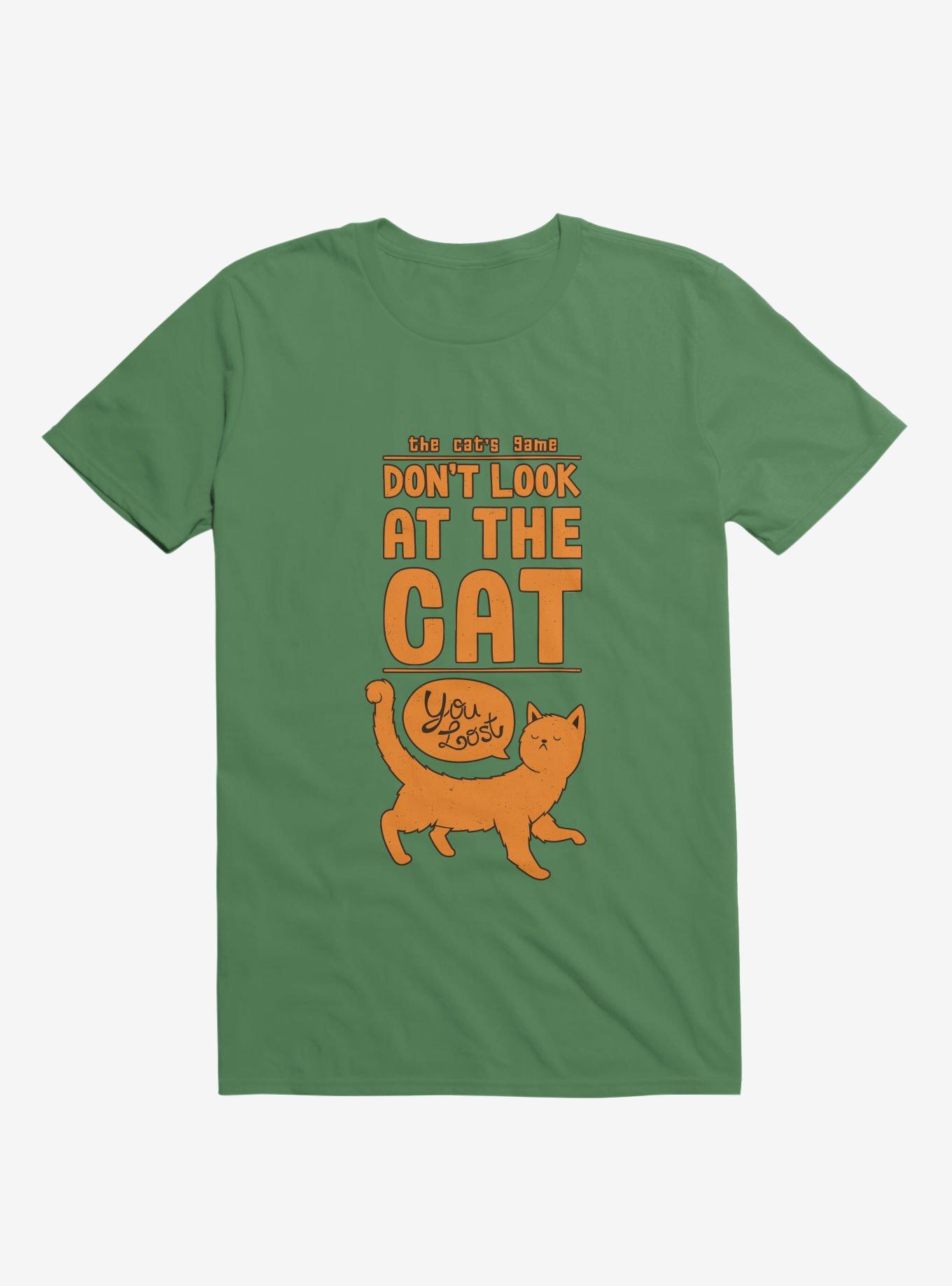 The Cat's Game T-Shirt, KELLY GREEN, hi-res