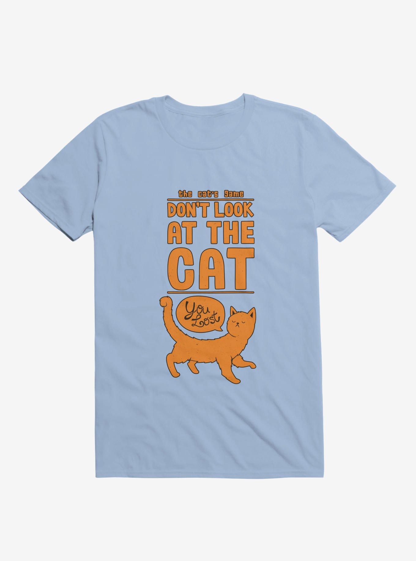 The Cat's Game T-Shirt, LIGHT BLUE, hi-res