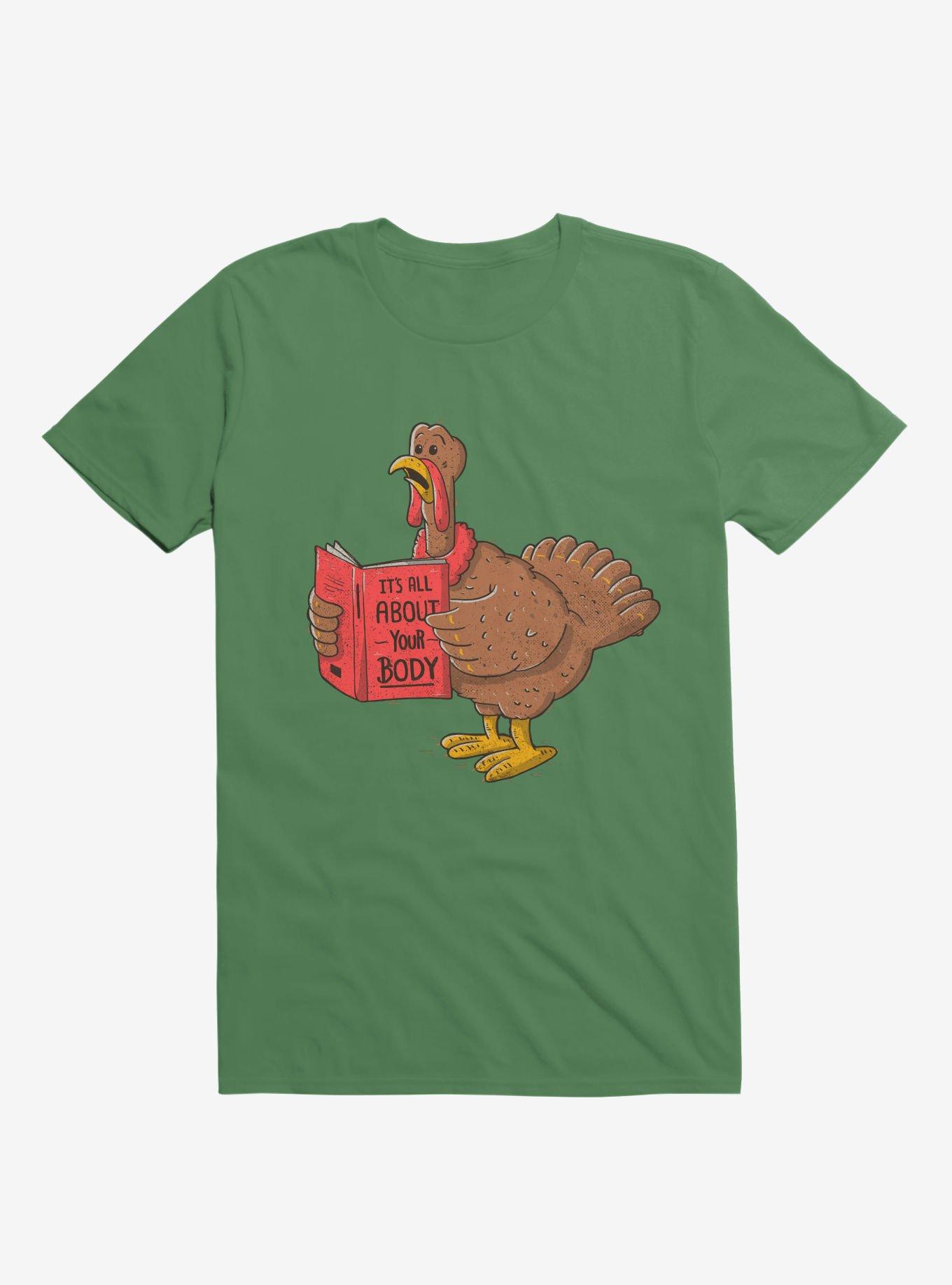 It's All About Your Body Turkey Kelly Green T-Shirt, , hi-res