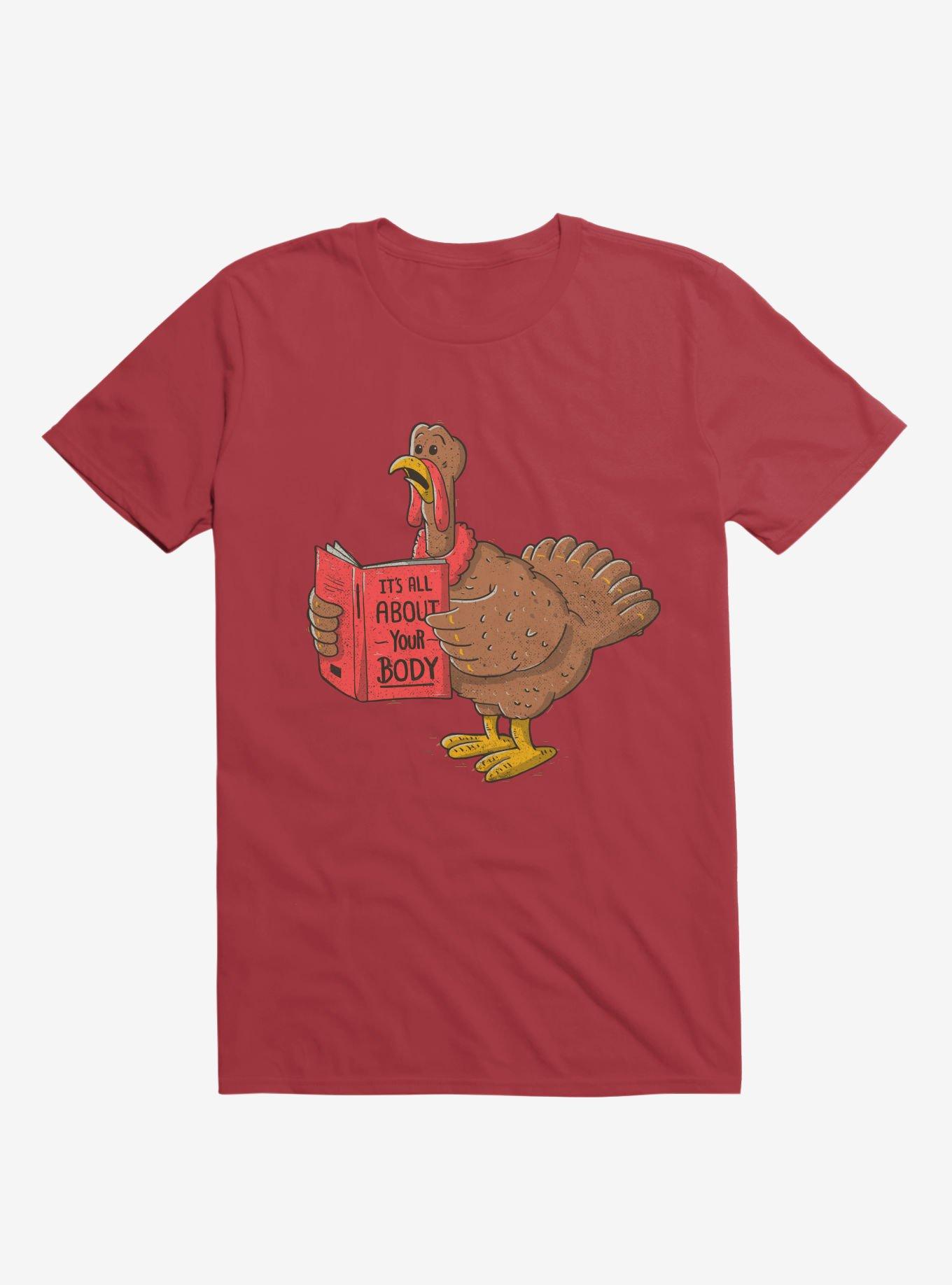 It's All About Your Body Turkey Red T-Shirt, , hi-res