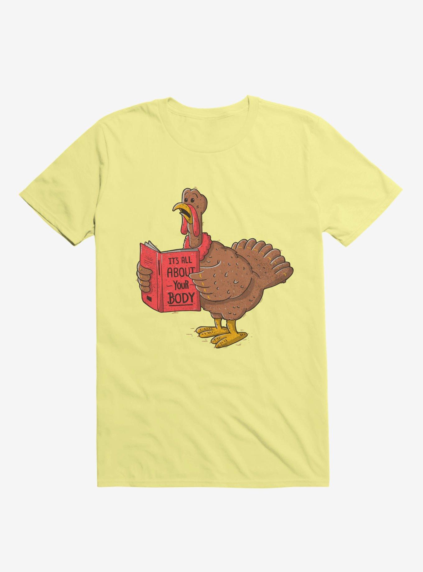 It's All About Your Body Turkey Corn Silk Yellow T-Shirt, , hi-res