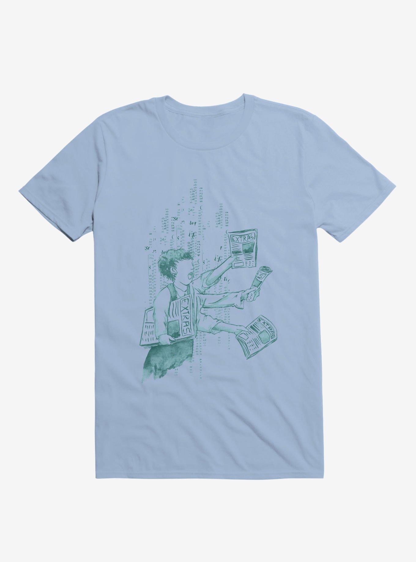 Extra Extra Extra Light Blue T-Shirt, , hi-res