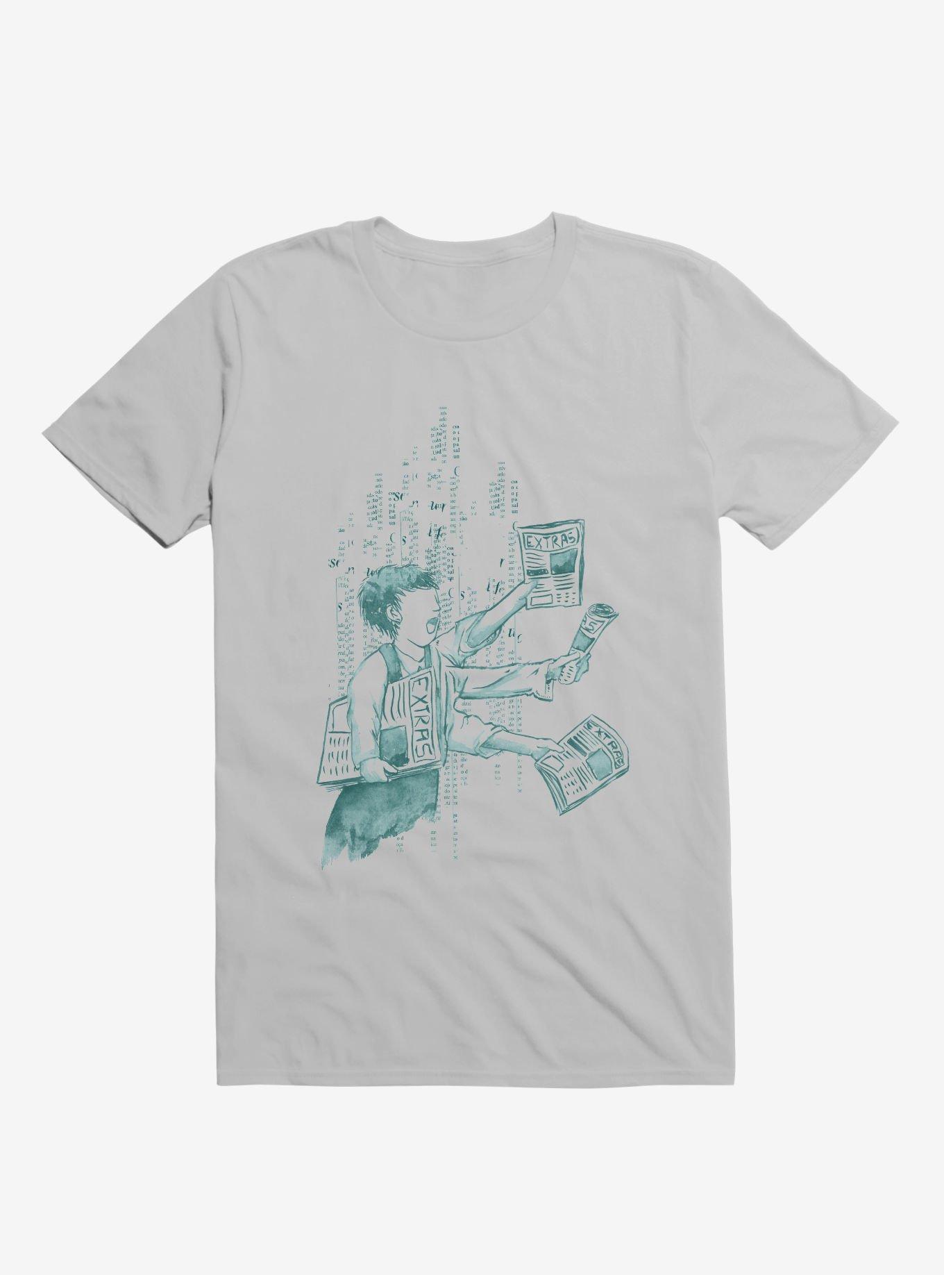 Extra Extra Extra Ice Grey T-Shirt, ICE GREY, hi-res