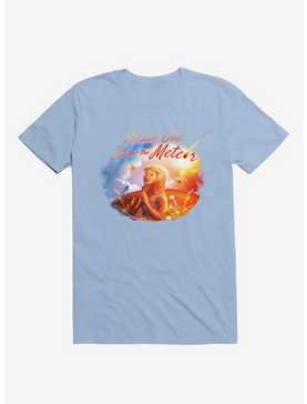 Please God Send The Meteor Light Blue T-Shirt, , hi-res
