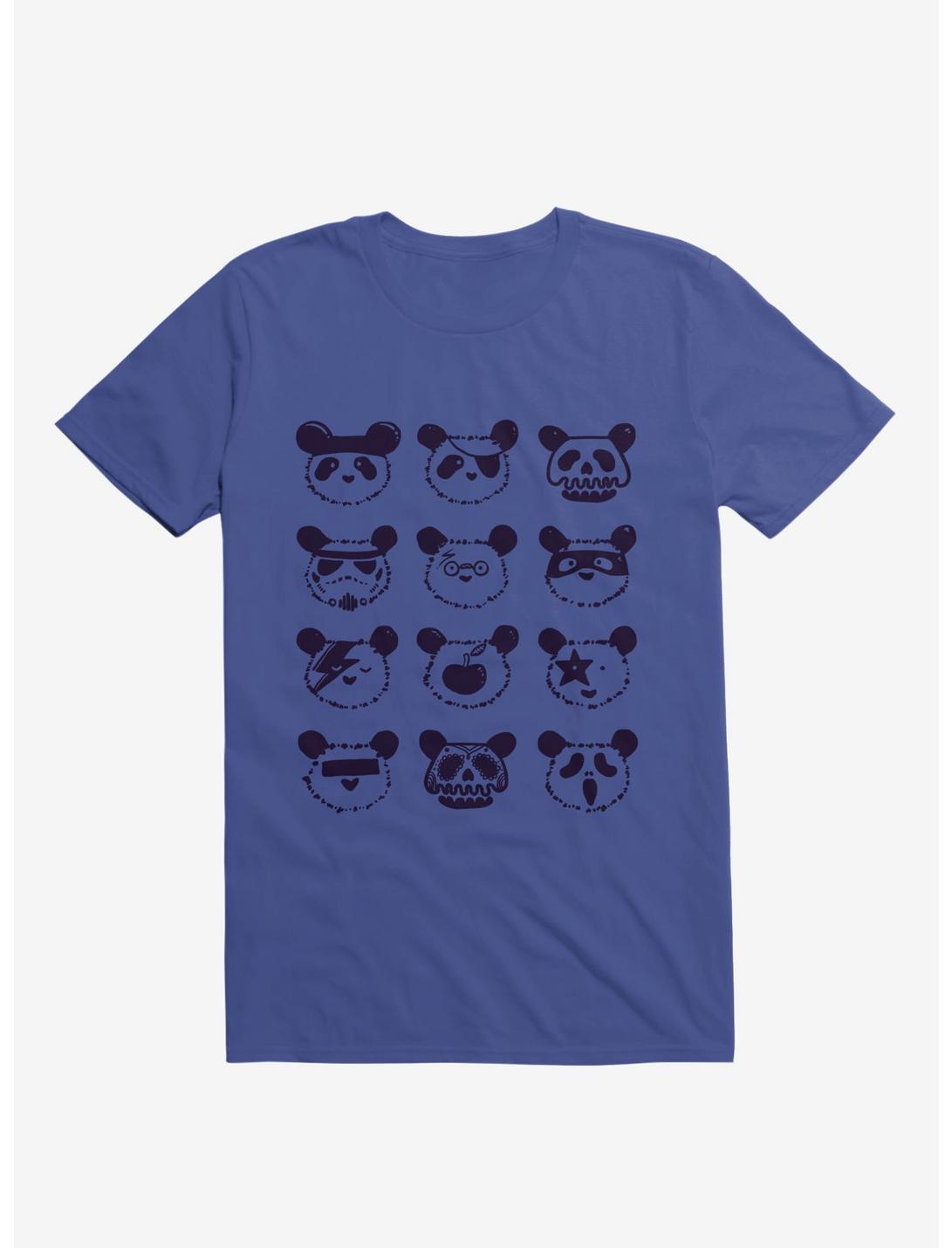 Pop Panda T-Shirt, ROYAL, hi-res