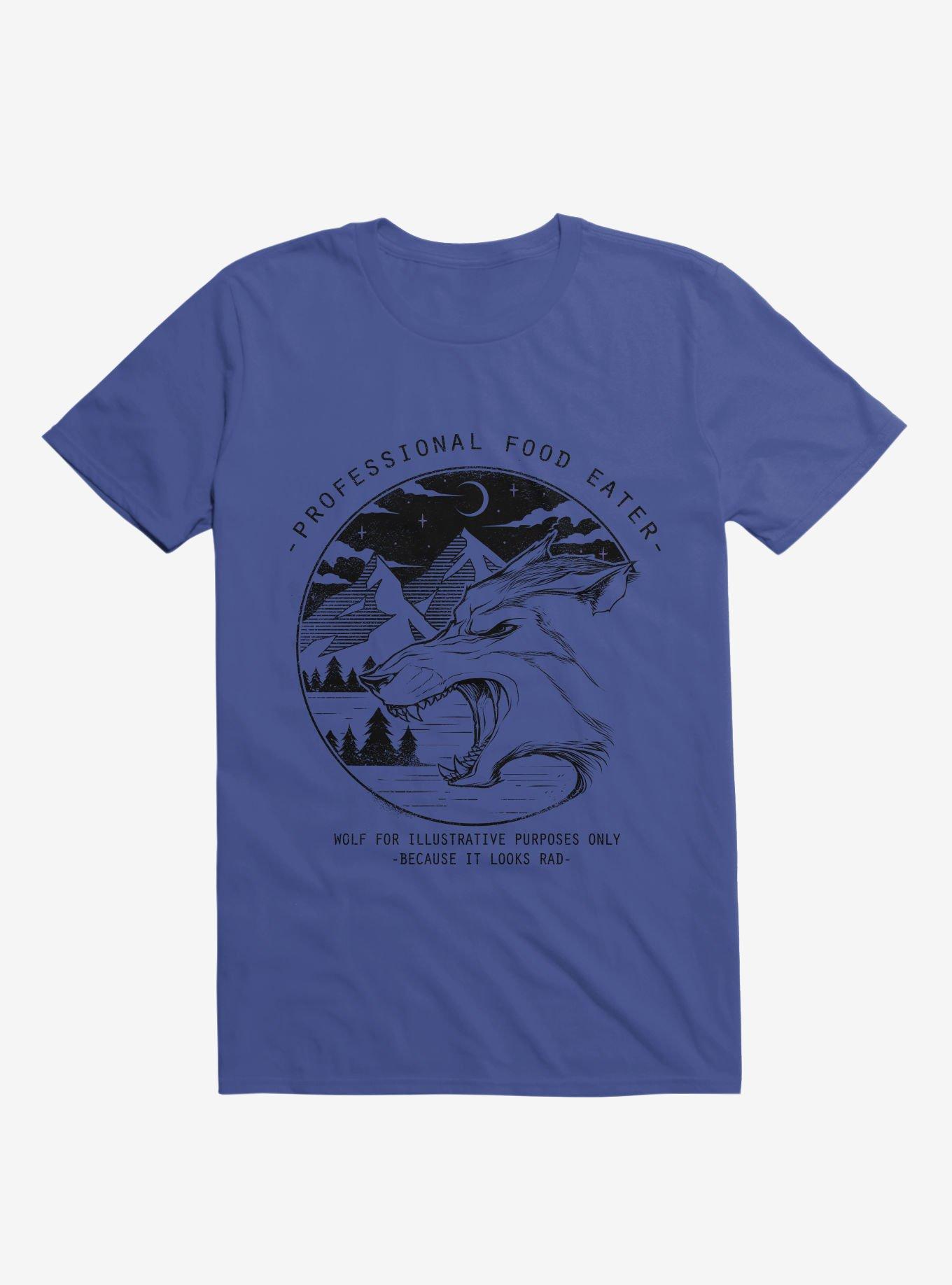 Professional Food Eater T-Shirt, ROYAL, hi-res