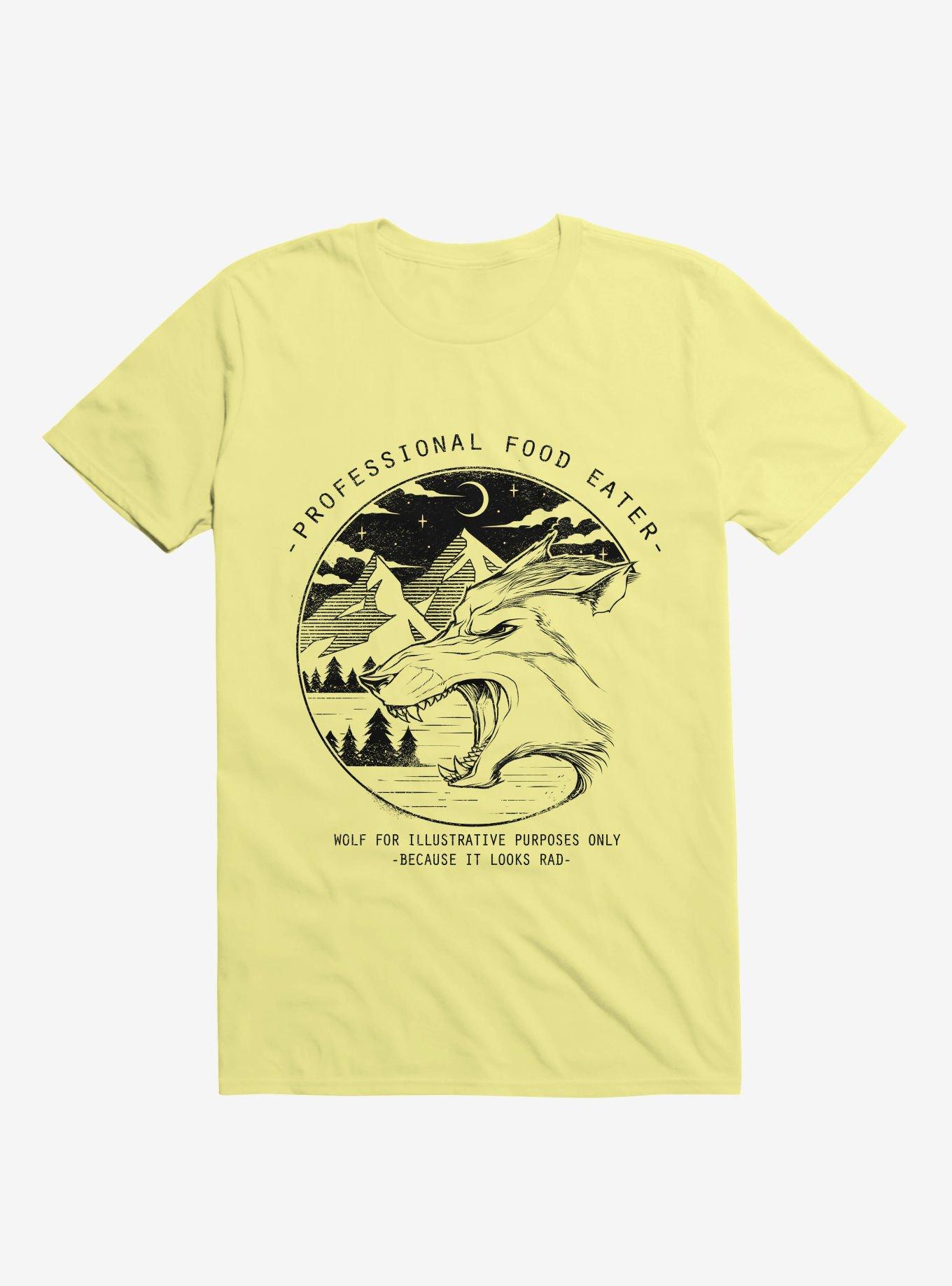 Professional Food Eater TShirt YELLOW Hot Topic