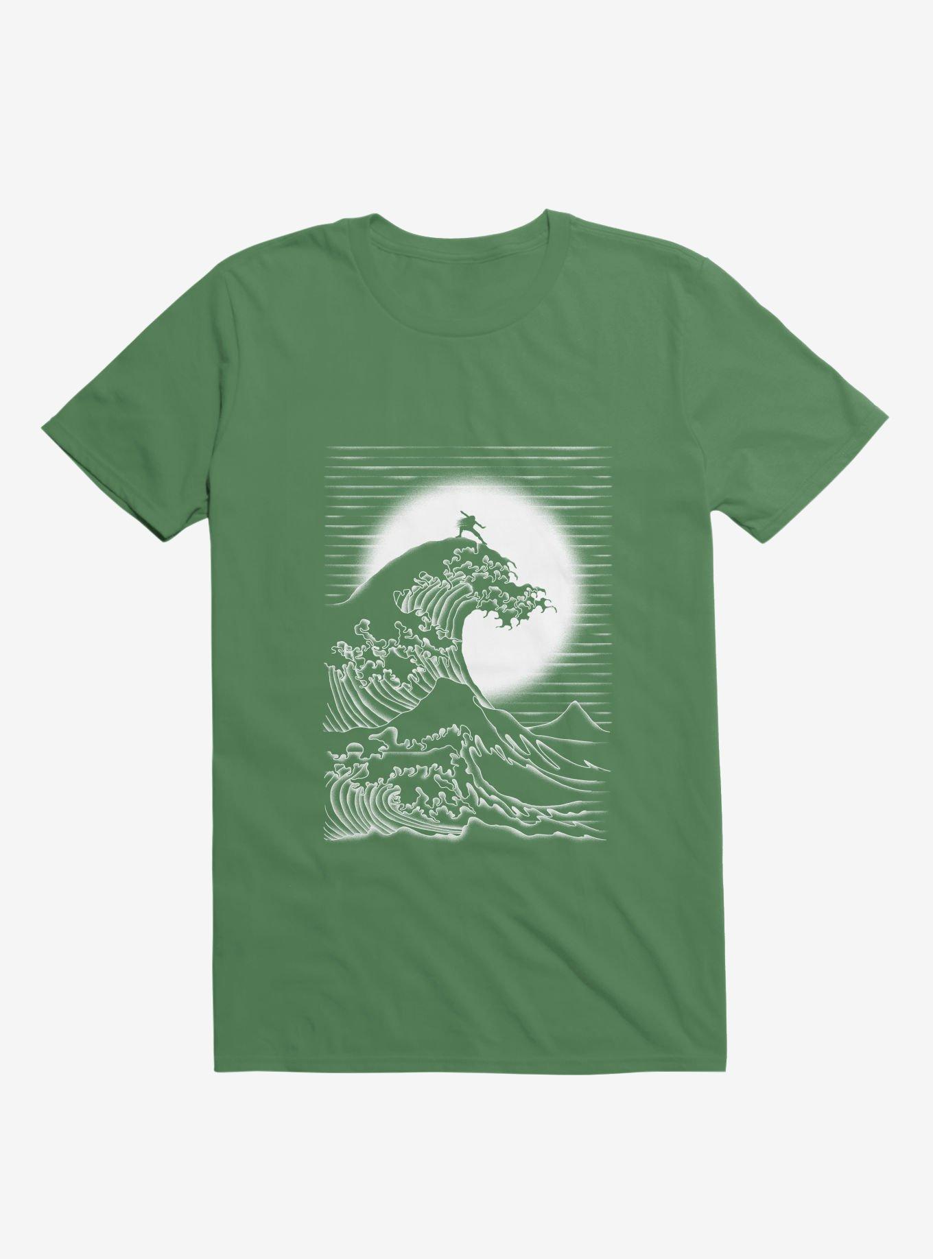 Waterbending T-Shirt, KELLY GREEN, hi-res