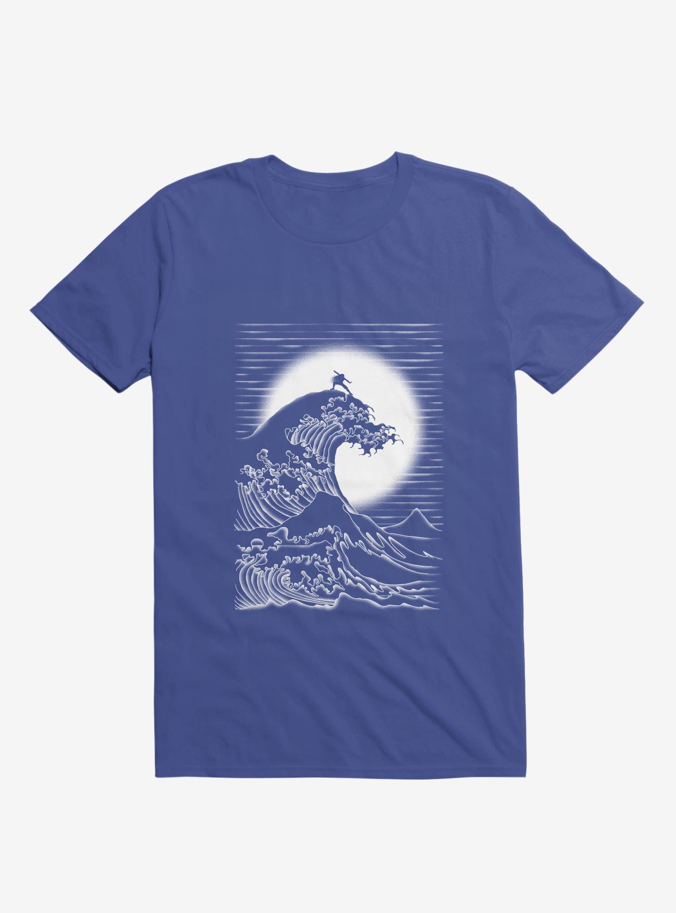 Waterbending T-Shirt, ROYAL, hi-res