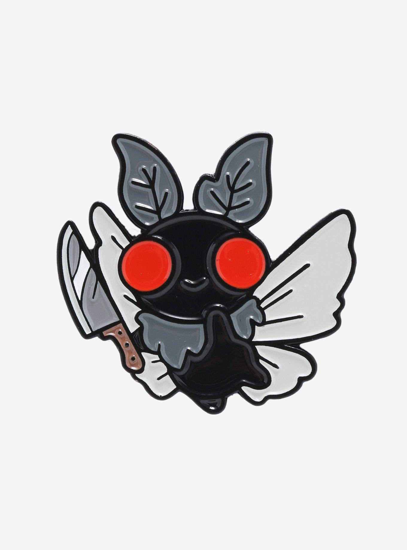 Cute & Deadly Mothman Enamel Pin | Hot Topic