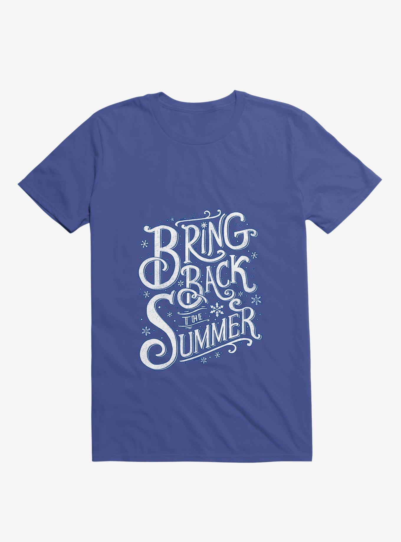 Bring Back The Summer Royal Blue T-Shirt, ROYAL, hi-res