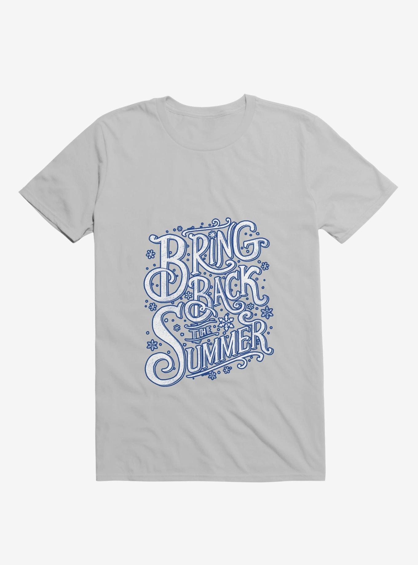 THRDLESS Bring Back The Summer Ice Grey T-Shirt