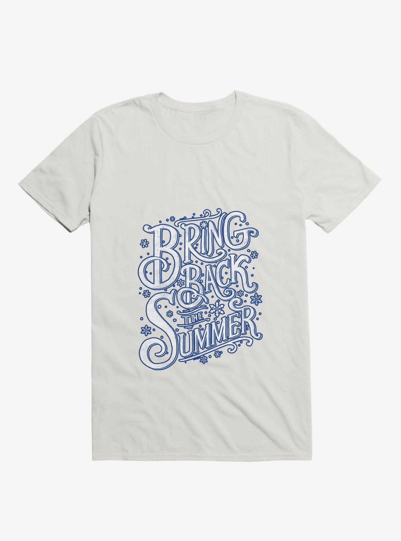 Bring Back The Summer White T-Shirt, WHITE, hi-res