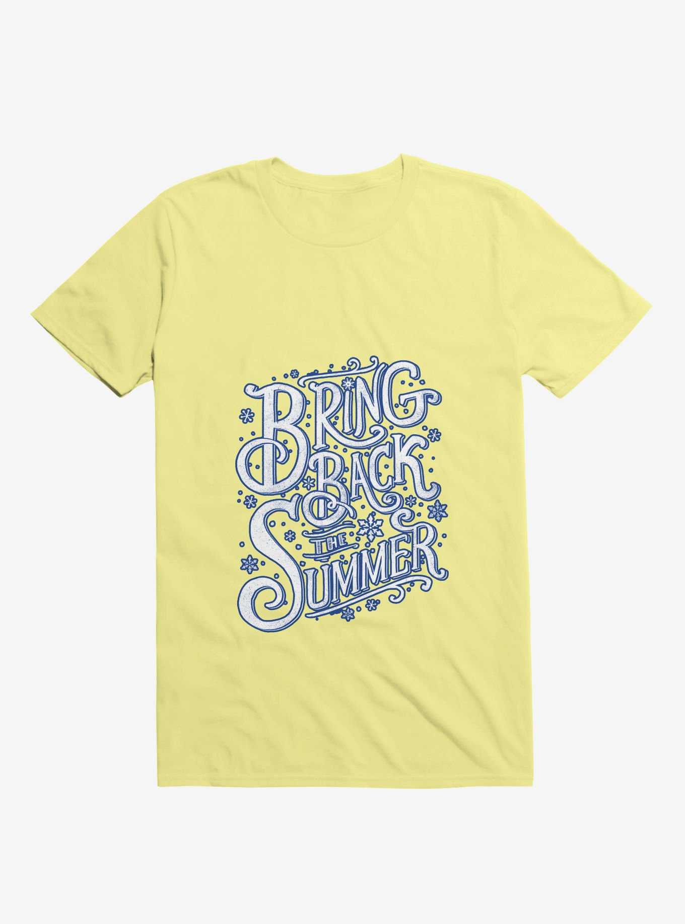 Bring Back The Summer Corn Silk Yellow T-Shirt, , hi-res