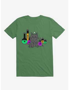 I Think My Cat Wants To Kill Me Kelly Green T-Shirt, , hi-res