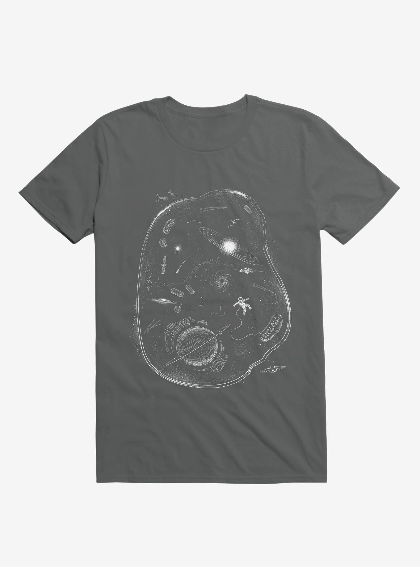 We Are Made Of Stars Charcoal Grey T-Shirt, , hi-res