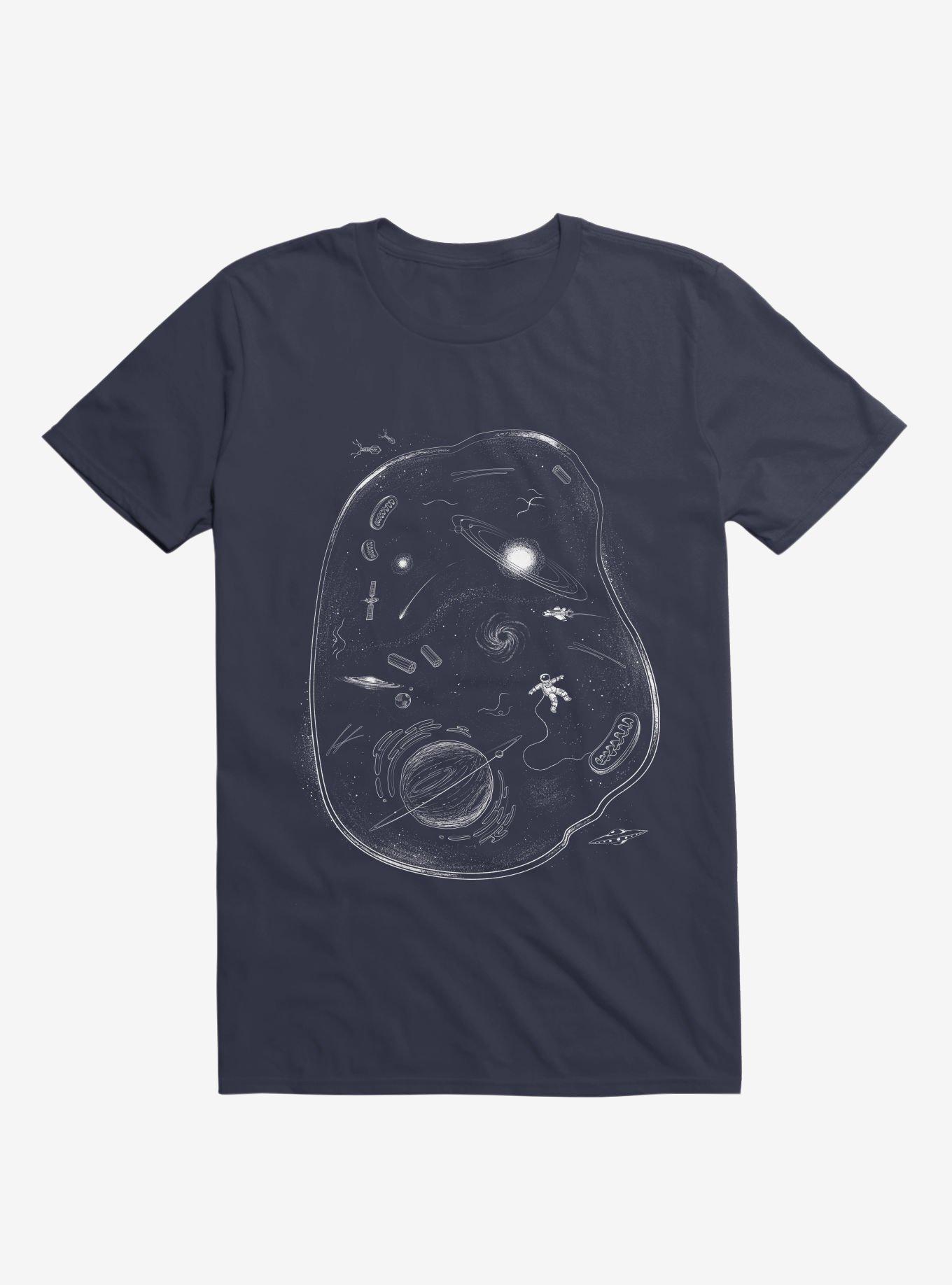 We Are Made Of Stars Navy Blue T-Shirt