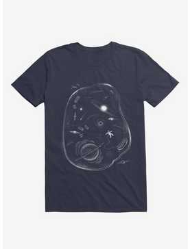 We Are Made Of Stars Navy Blue T-Shirt, , hi-res