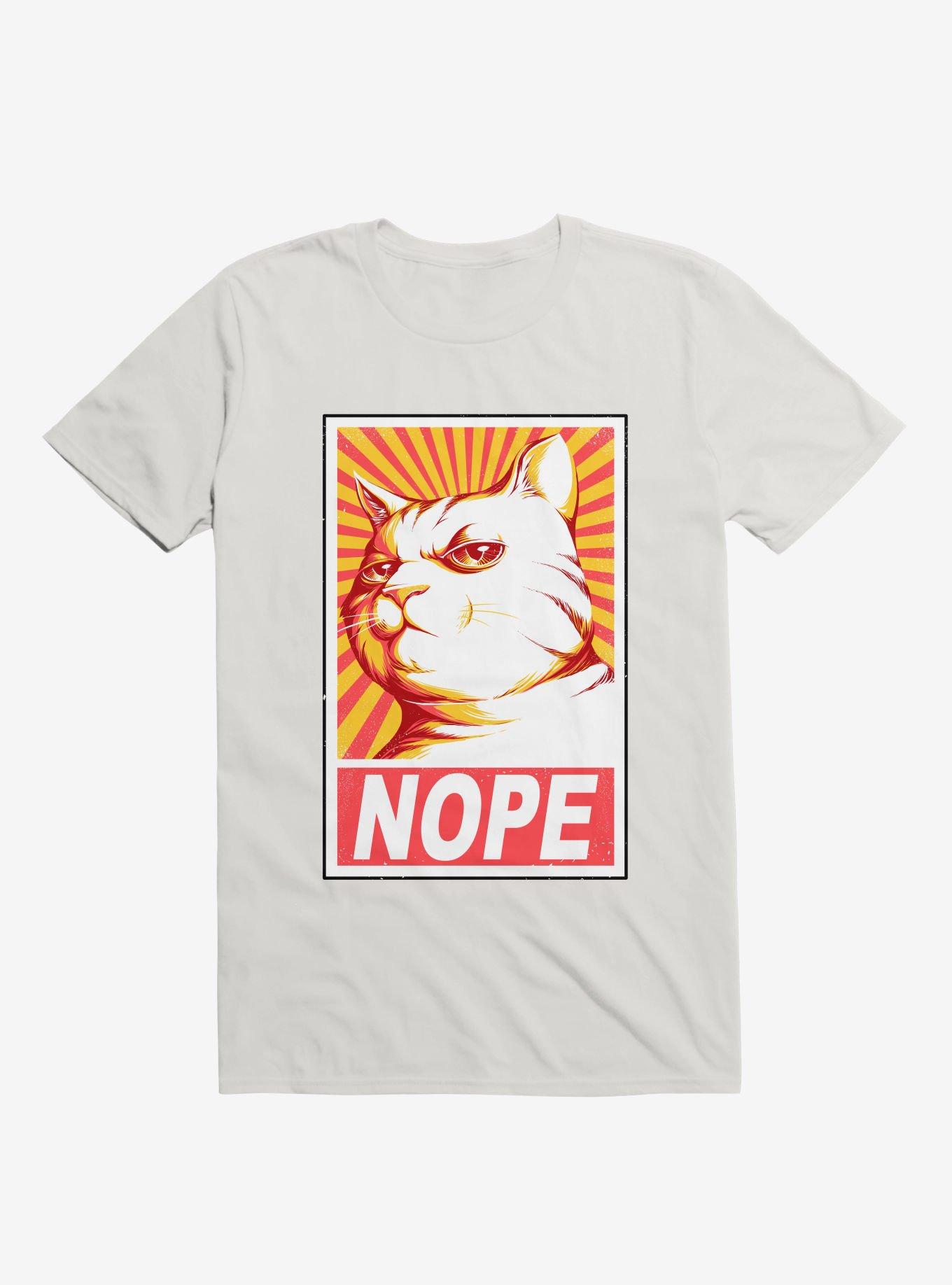 Obey Cats T-Shirt, WHITE, hi-res
