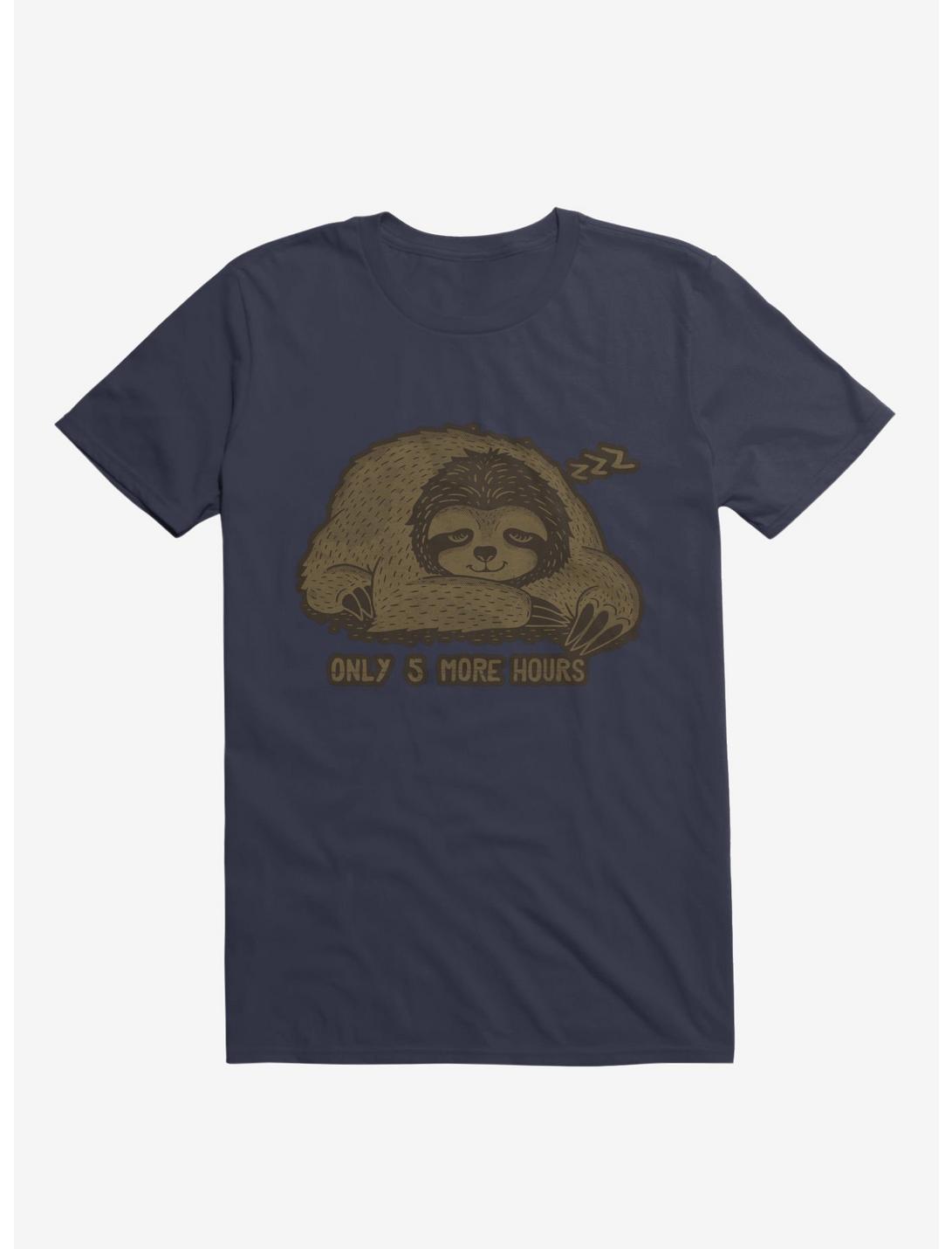 Only 5 Hours More T-Shirt, NAVY, hi-res